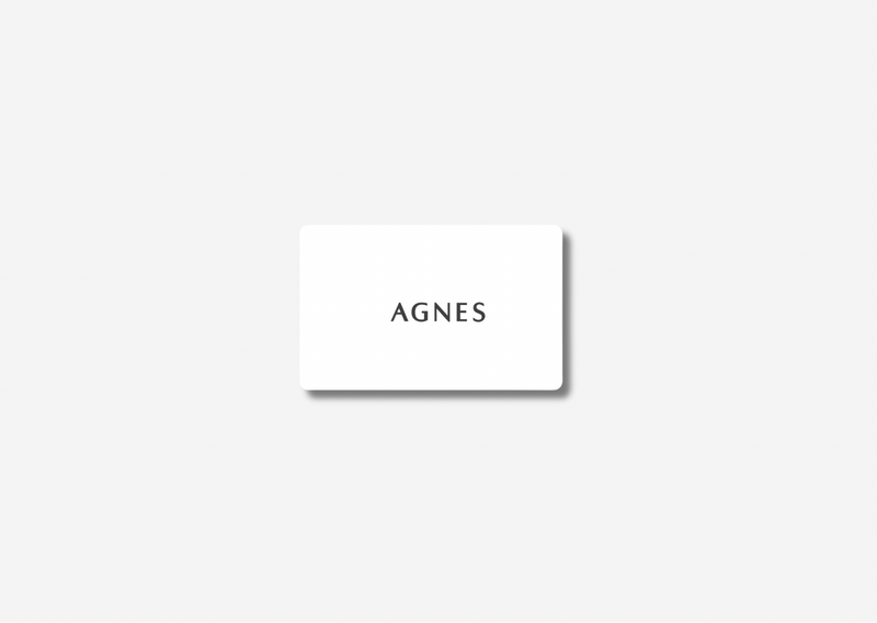 AGNES GIFT CARD